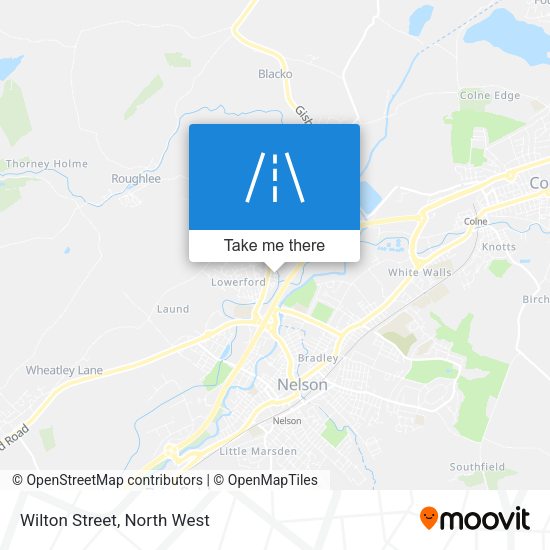 Wilton Street map
