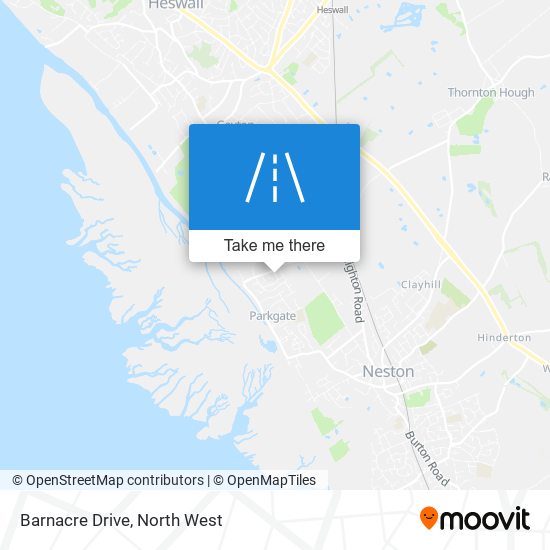 Barnacre Drive map