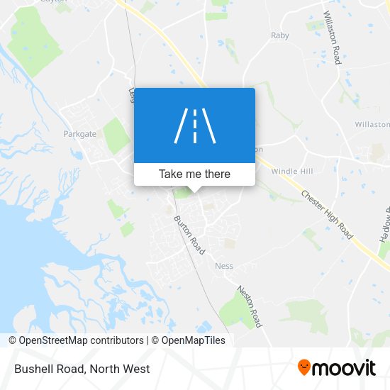 Bushell Road map