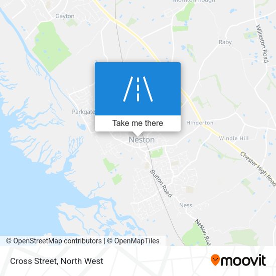 Cross Street map