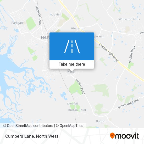 Cumbers Lane map