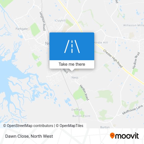 Dawn Close map
