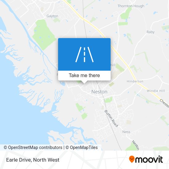Earle Drive map
