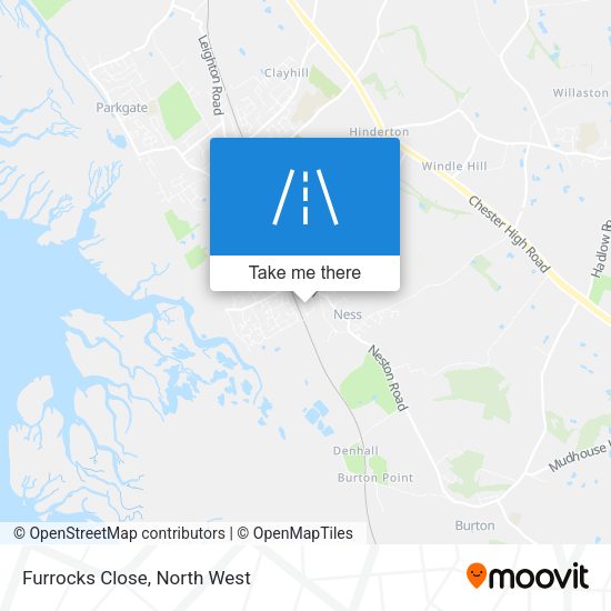 Furrocks Close map