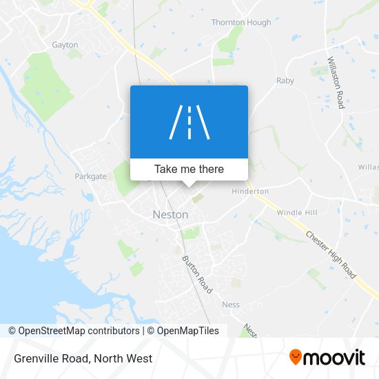 Grenville Road map