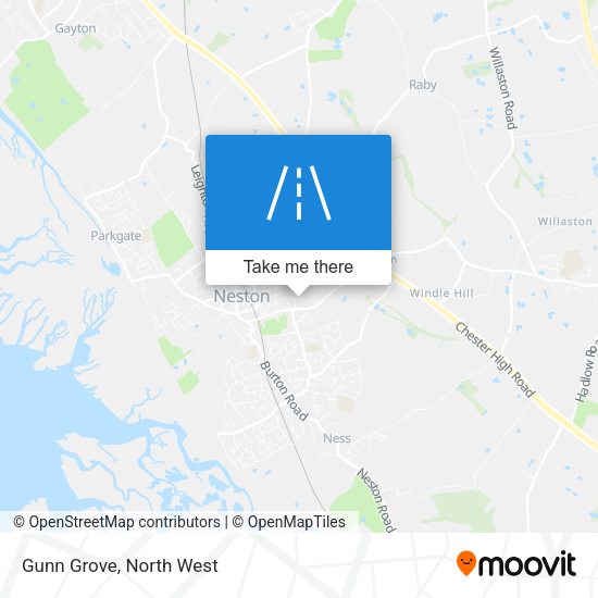 Gunn Grove map