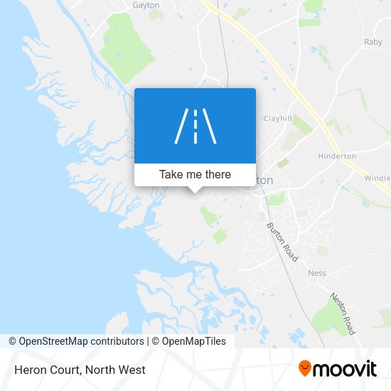 Heron Court map