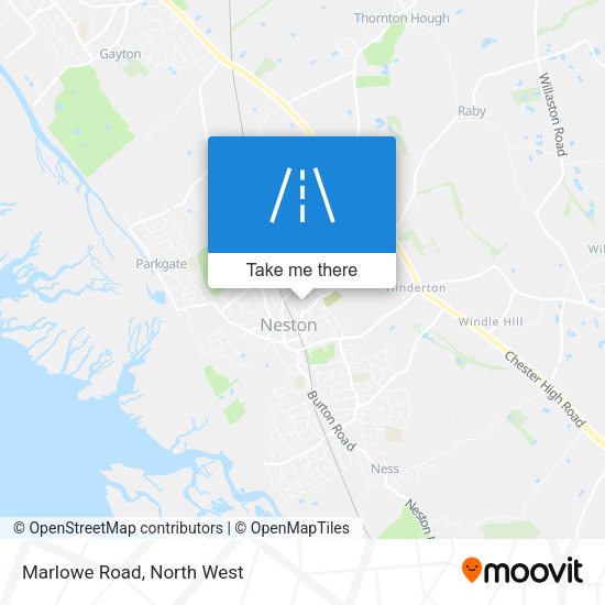 Marlowe Road map