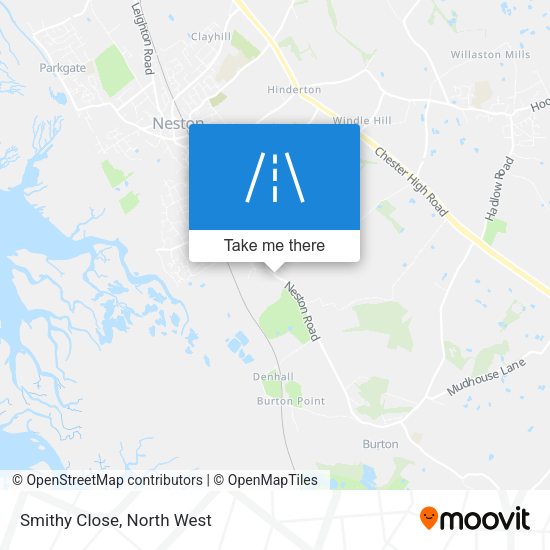 Smithy Close map