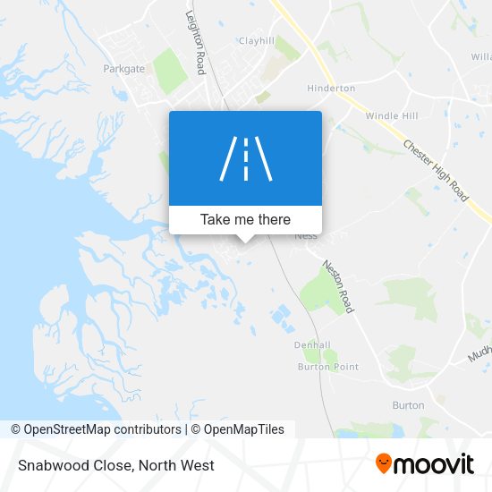 Snabwood Close map