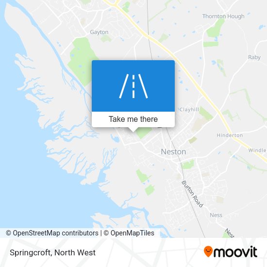 Springcroft map