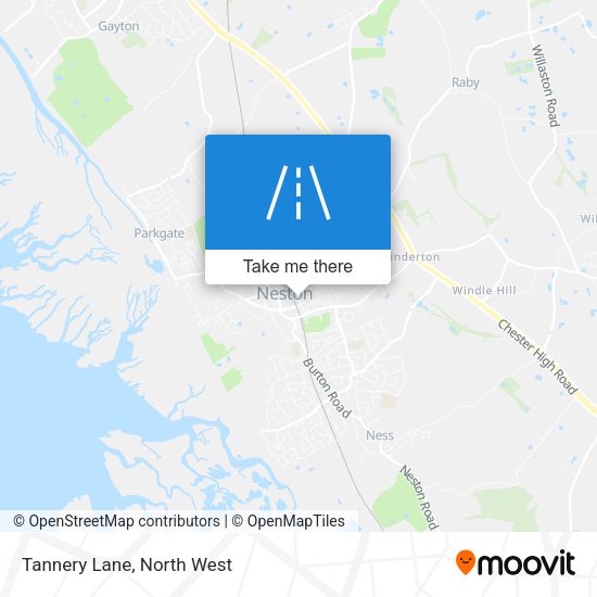 Tannery Lane map