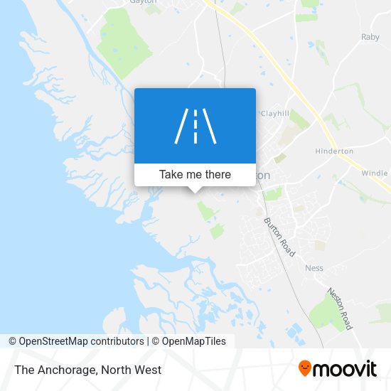 The Anchorage map