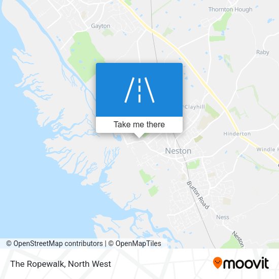The Ropewalk map