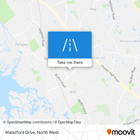 Waterford Drive map