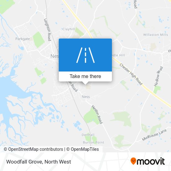Woodfall Grove map
