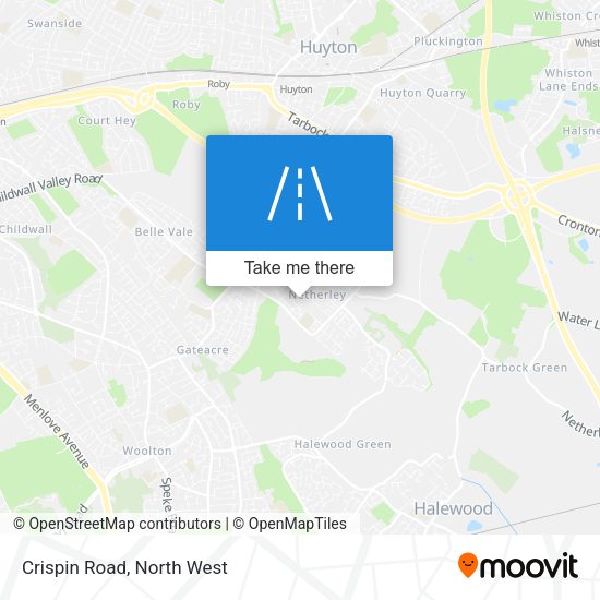 Crispin Road map