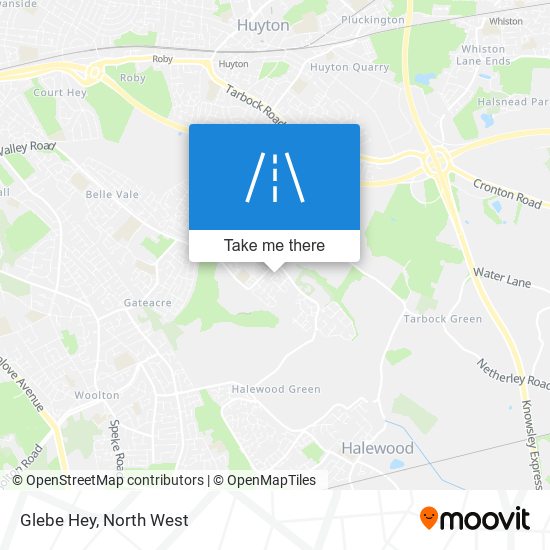 Glebe Hey map