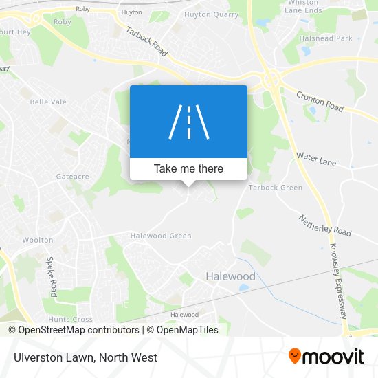 Ulverston Lawn map
