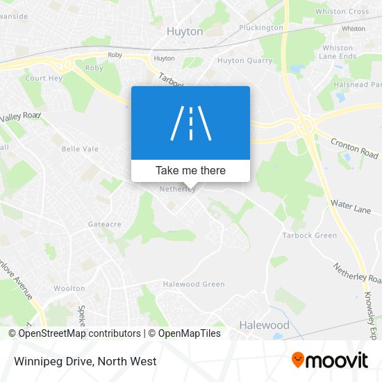 Winnipeg Drive map