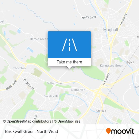 Brickwall Green map