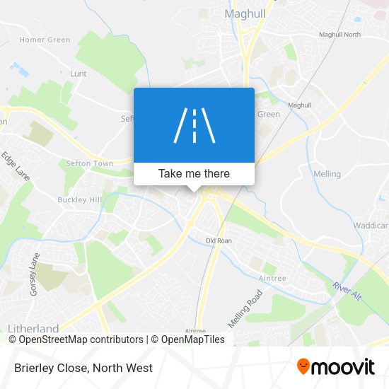 Brierley Close map