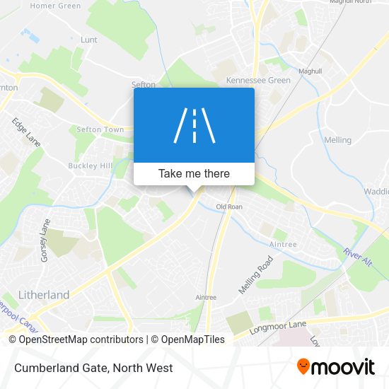 Cumberland Gate map