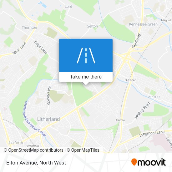 Elton Avenue map