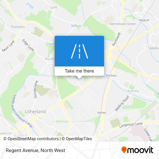 Regent Avenue map