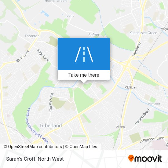 Sarah's Croft map