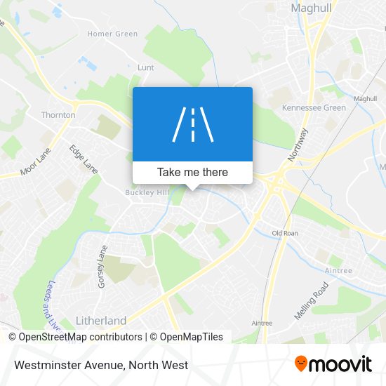 Westminster Avenue map