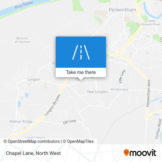 Chapel Lane map