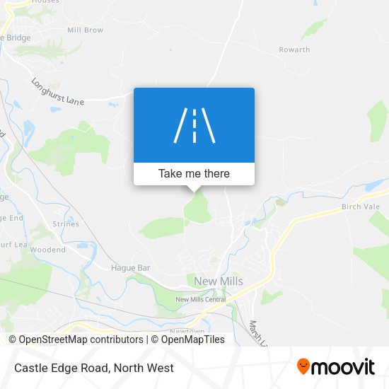 Castle Edge Road map