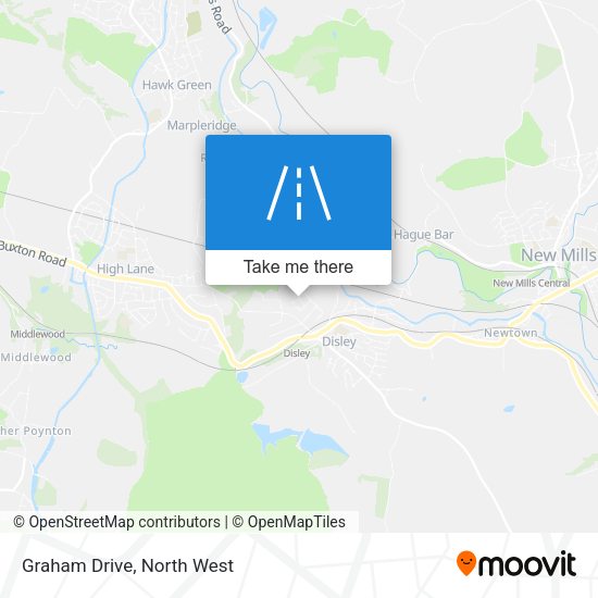 Graham Drive map