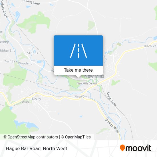 Hague Bar Road map