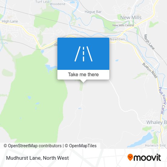 Mudhurst Lane map