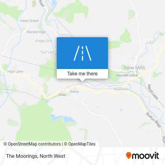 The Moorings map