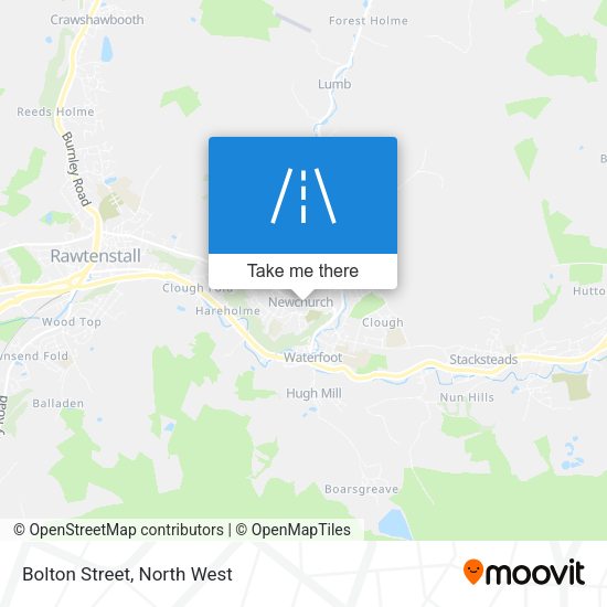 Bolton Street map