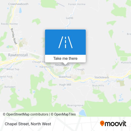 Chapel Street map