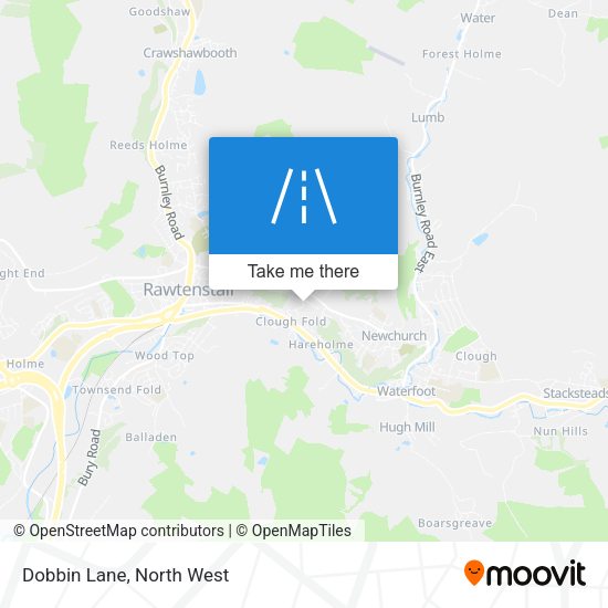 Dobbin Lane map