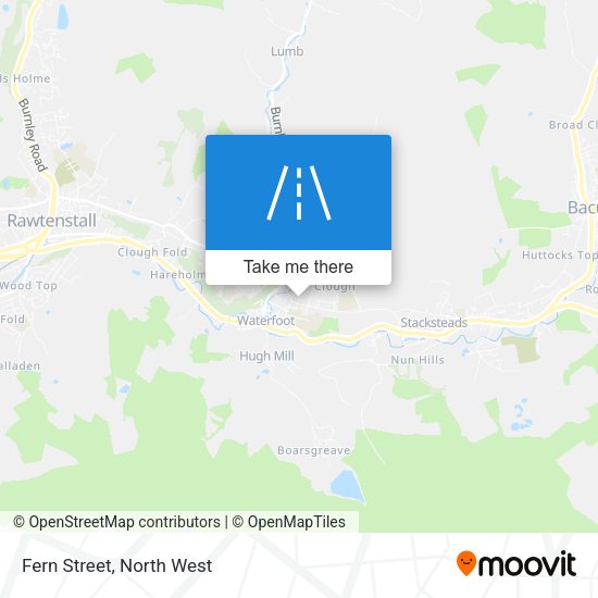 Fern Street map