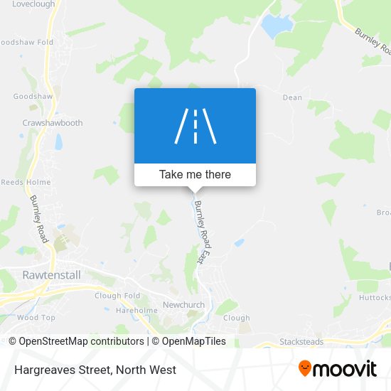 Hargreaves Street map