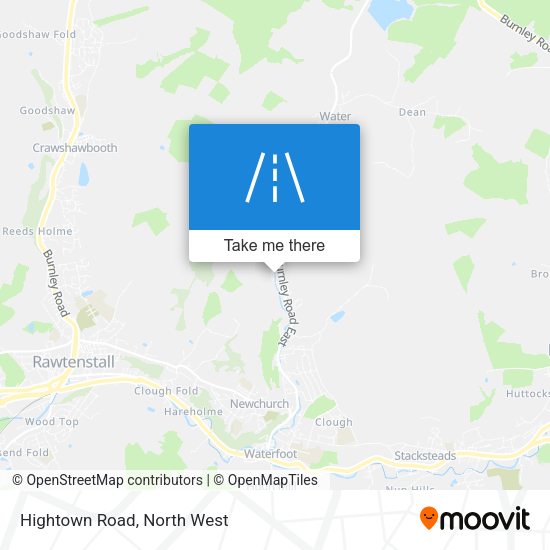Hightown Road map