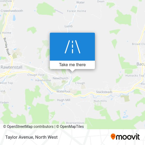 Taylor Avenue map