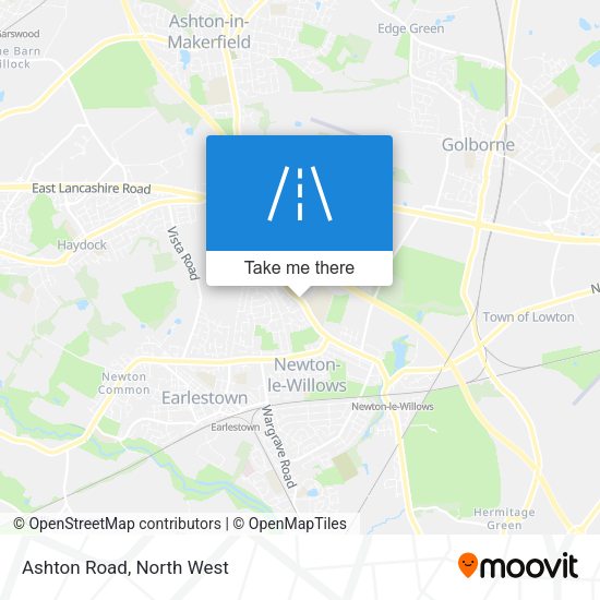 Ashton Road map