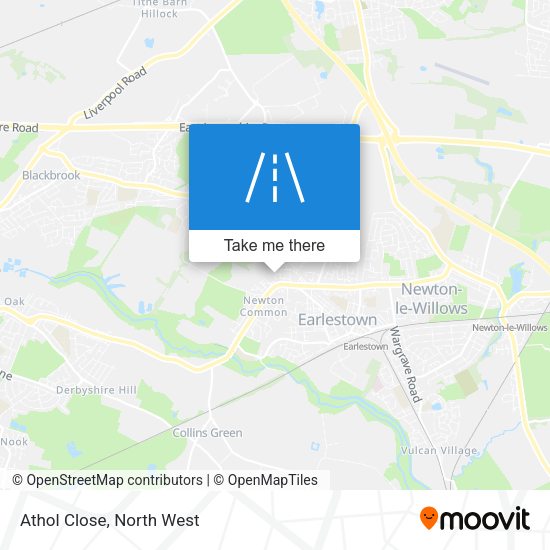 Athol Close map