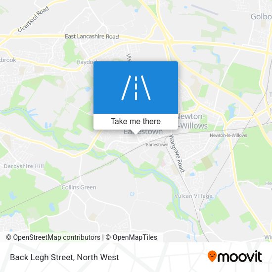 Back Legh Street map