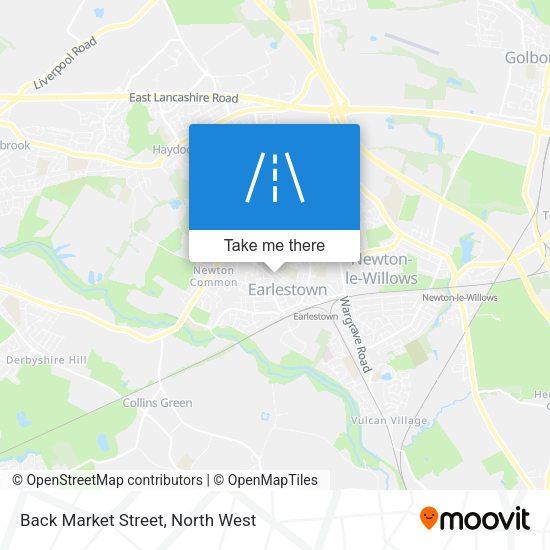 Back Market Street map