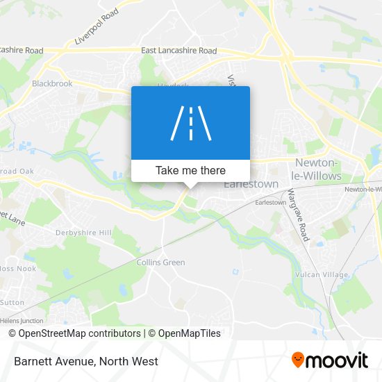 Barnett Avenue map