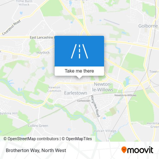 Brotherton Way map